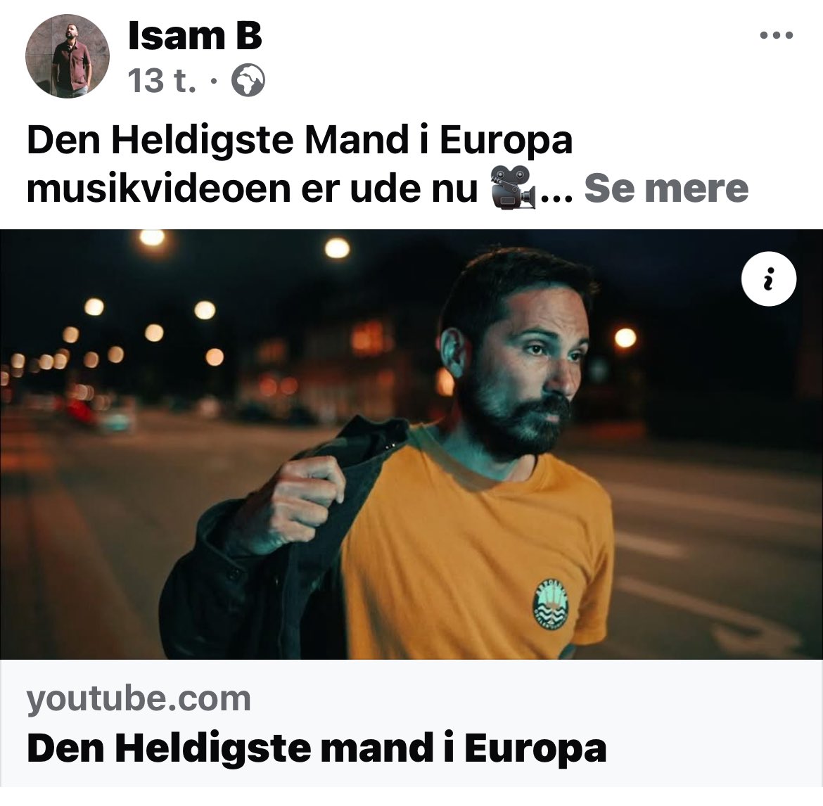 npravn's tweet image. Den heldigste mand i Europa, burde slet ikke være i Europa.
Eller i Højskolesangbogen.