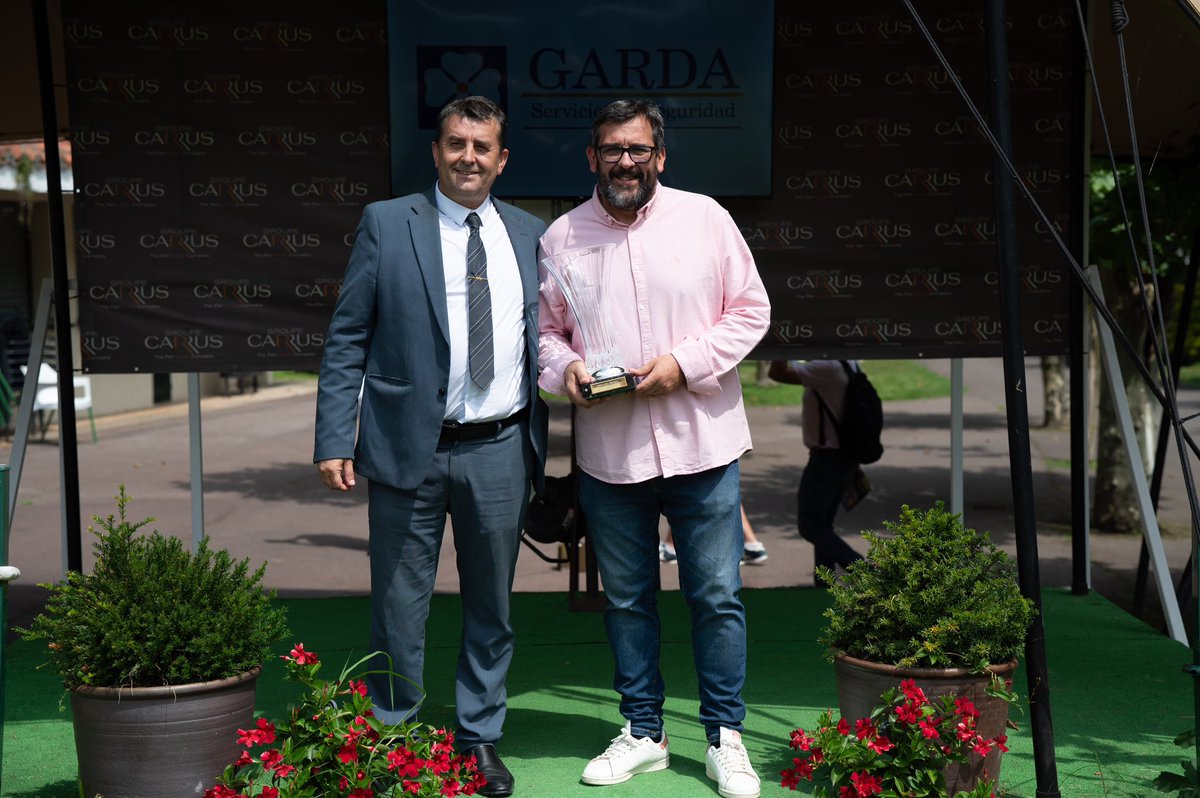 🏇 4. Lasterketa - 5. Jardunaldia (Uda - Verano)
📅 2025 / 07 / 13
🥇Premio Garda Seguridad (Hándicap 1ª Parte) - 2.200 metros. 
 
🐴 SOFUNNY (IRE)
🧢 Ricardo Nicolás Valle
👤 Juan Carlos Rosell
👕 Mafius
 
📋 Orden definitivo: 7 - 2 - 9 - 8 - 5
 
🎉 Zorionak! 
 
📸  <a href="/argindar/">Dabid argindar</a>