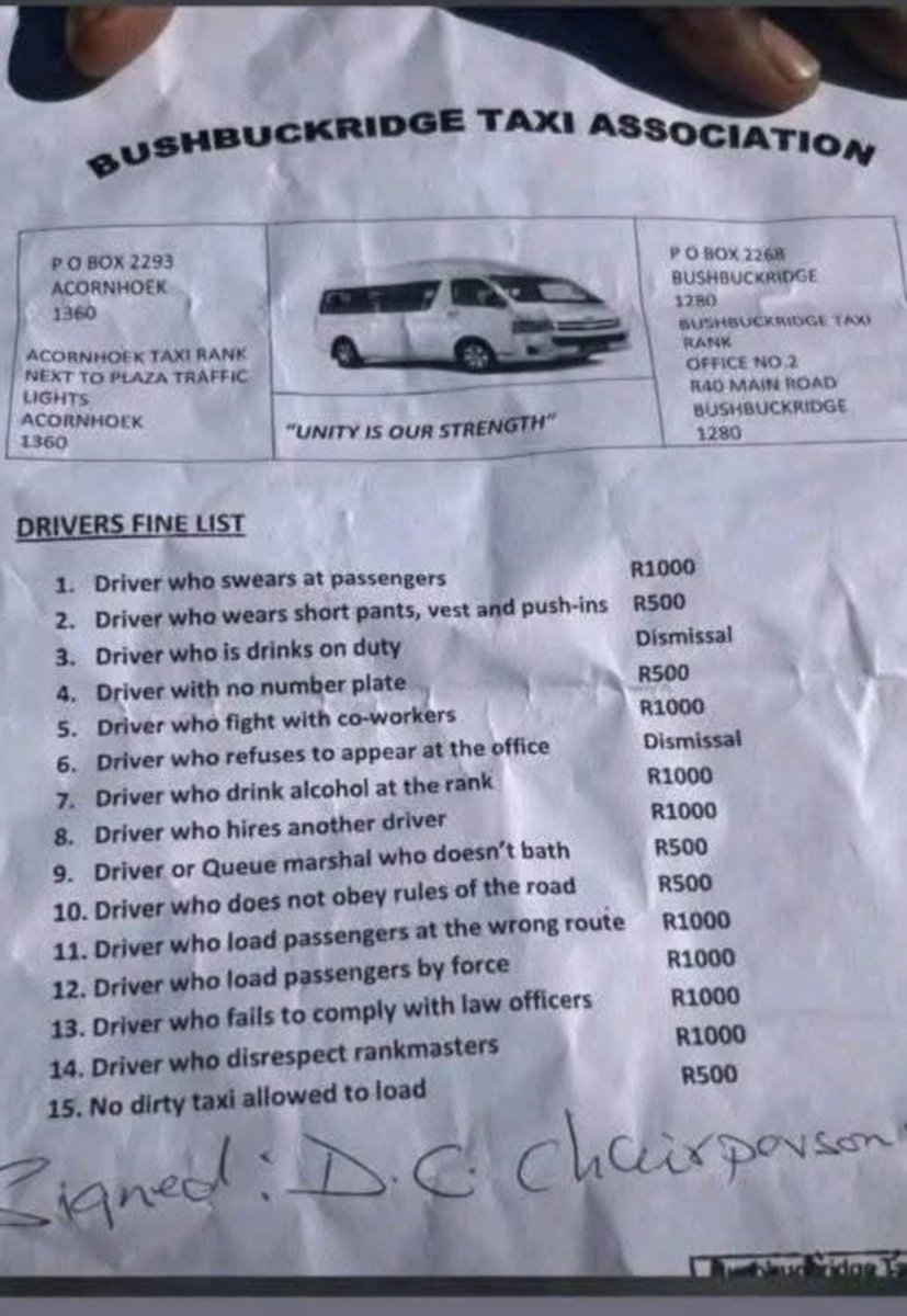 MemesTshivenda's tweet image. Bushbuckridge Taxi Association is standing on business