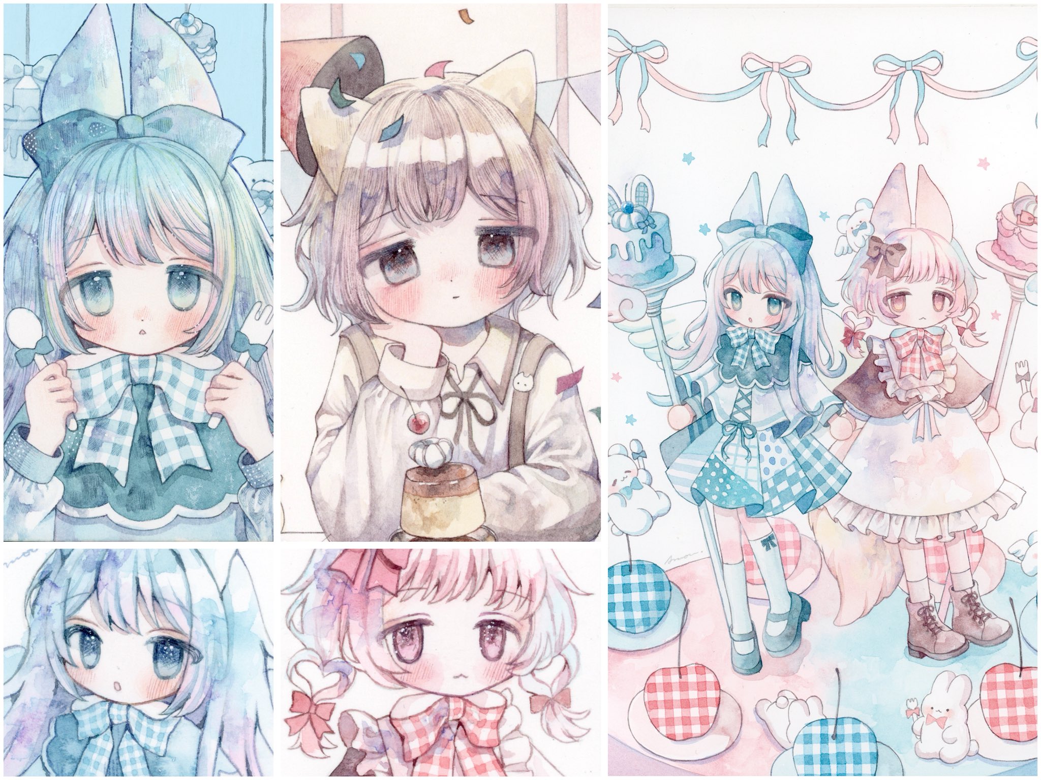 紫音さま専用♡ 手描きイラスト ご購入ページ 紫音さま専用ページ✧*。 手描きイラスト おまとめ
