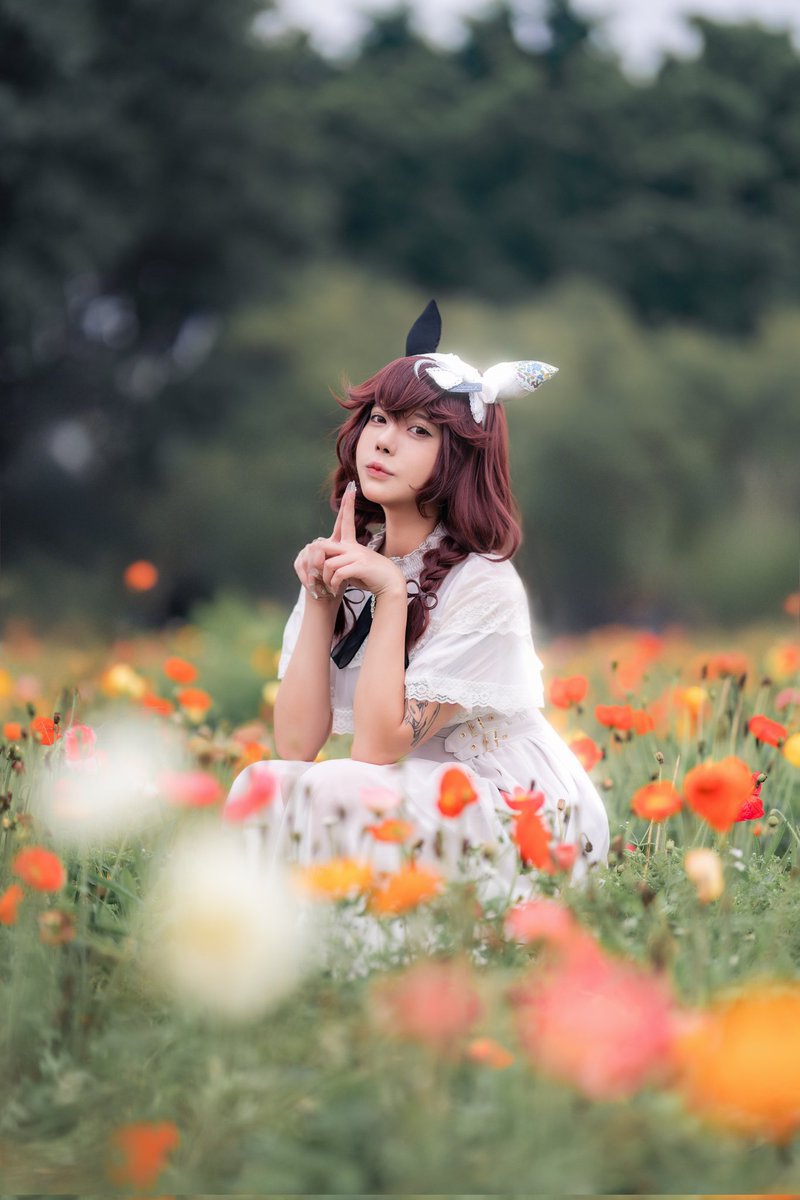 longlongbao's tweet image. 😋
カレンブーケドール：@M4AIce
📷：@longlongbao

#ウマ娘 
#ウマ娘プリティーダービー
#カレンブーケドール