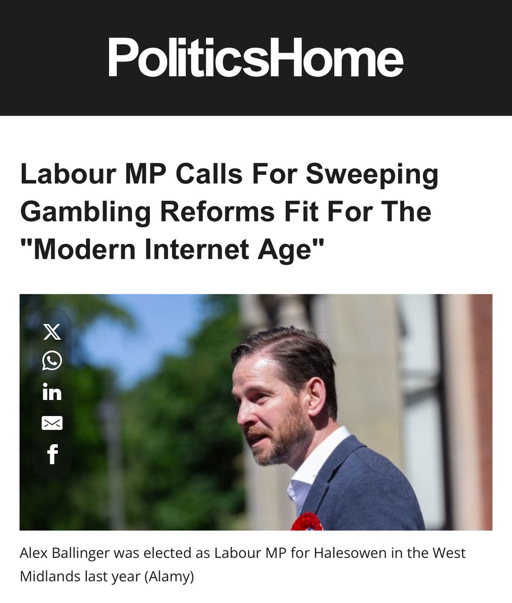 cleanupgambling's tweet image. The statutory levy is “just a drop in the ocean” says @AlexBallingerMP
politicshome.com/news/article/l…