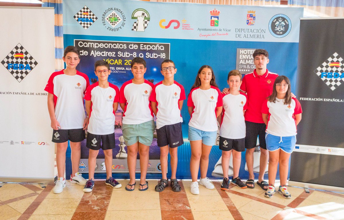 Campeonato de España de Jóvenes - Categoría Sub 12.
Del 08 al 13 de Julio de 2025.
Lugar: Hotel Envía Almería Spa &amp; Golf (Vícar).
Más información: feda.org/feda2k16/campe…
Día 6.