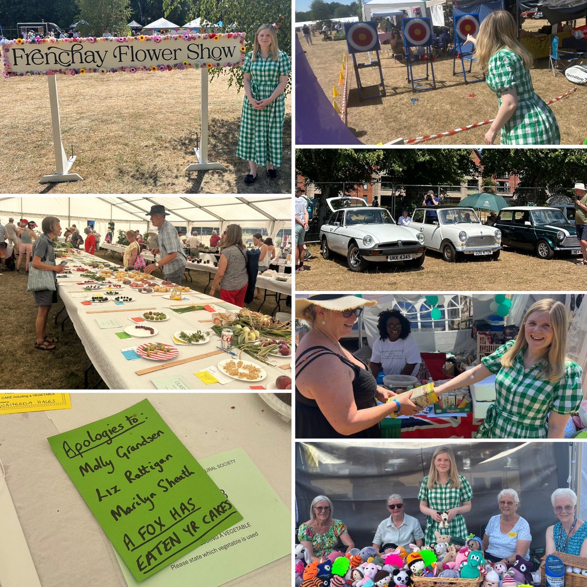 Claire Hazelgrove MP (@chazelgrovemp) on Twitter photo 🌺 Huge congratulations to all involved in another brilliant Frenchay Flower Show! 
Always lots to enjoy & explore, from impressive competition entries to classic cars, and from fun with the Scouts to crafts fundraising for St Peter’s Hospice (I now have a Gromit for my office!) 🌺 Huge congratulations to all involved in another brilliant Frenchay Flower Show! 
Always lots to enjoy & explore, from impressive competition entries to classic cars, and from fun with the Scouts to crafts fundraising for St Peter’s Hospice (I now have a Gromit for my office!)