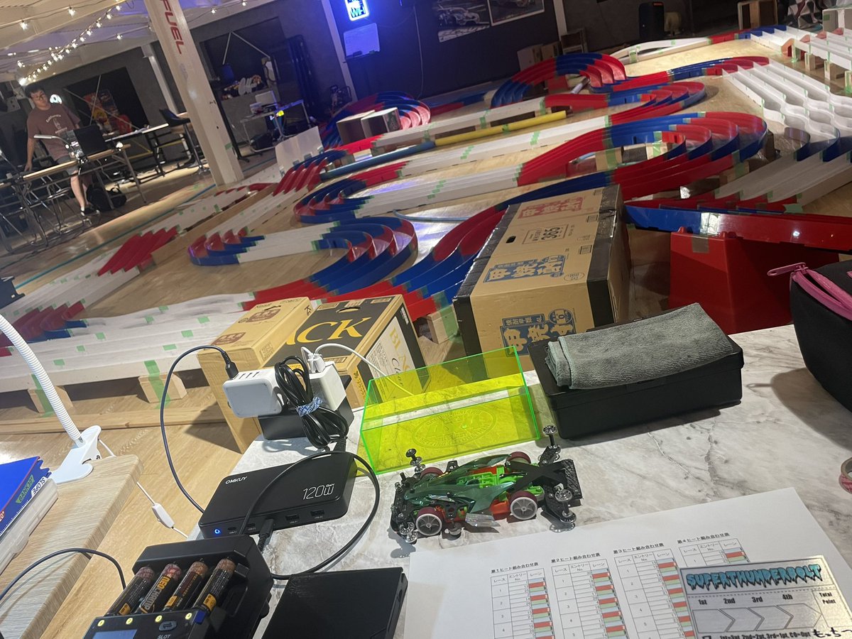 313_jun's tweet image. 今日は初アルティメットベース✨
雰囲気がすごいよかったです！！！
久しぶりに色んな人と遊べて楽しかったのとThunderboltさんのレース結果は3位でしたー🥺
また頑張ります🔥
運営の方々ありがとうございました！と、参加された方遊んでくださりとありがとうございました😌
お疲れ様でしたー😊