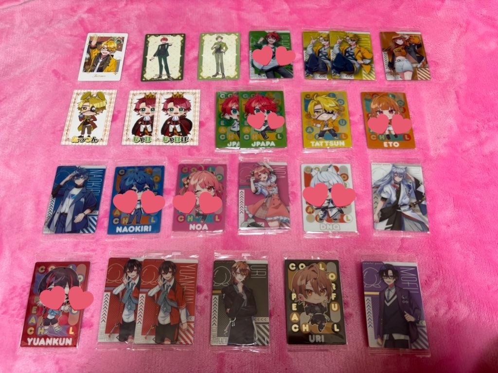 mi_hir09's tweet photo. @mmm_0403 検索より失礼致します(❁ᴗ͈ˬᴗ͈)
こちらの中にお求めのものございますでしょうか？
ぜひ良ければ🐏様のデフォとの交換可能でしょうか？
御返事お待ちしております(*^^*) https://t.co/RtO2aeOq5D