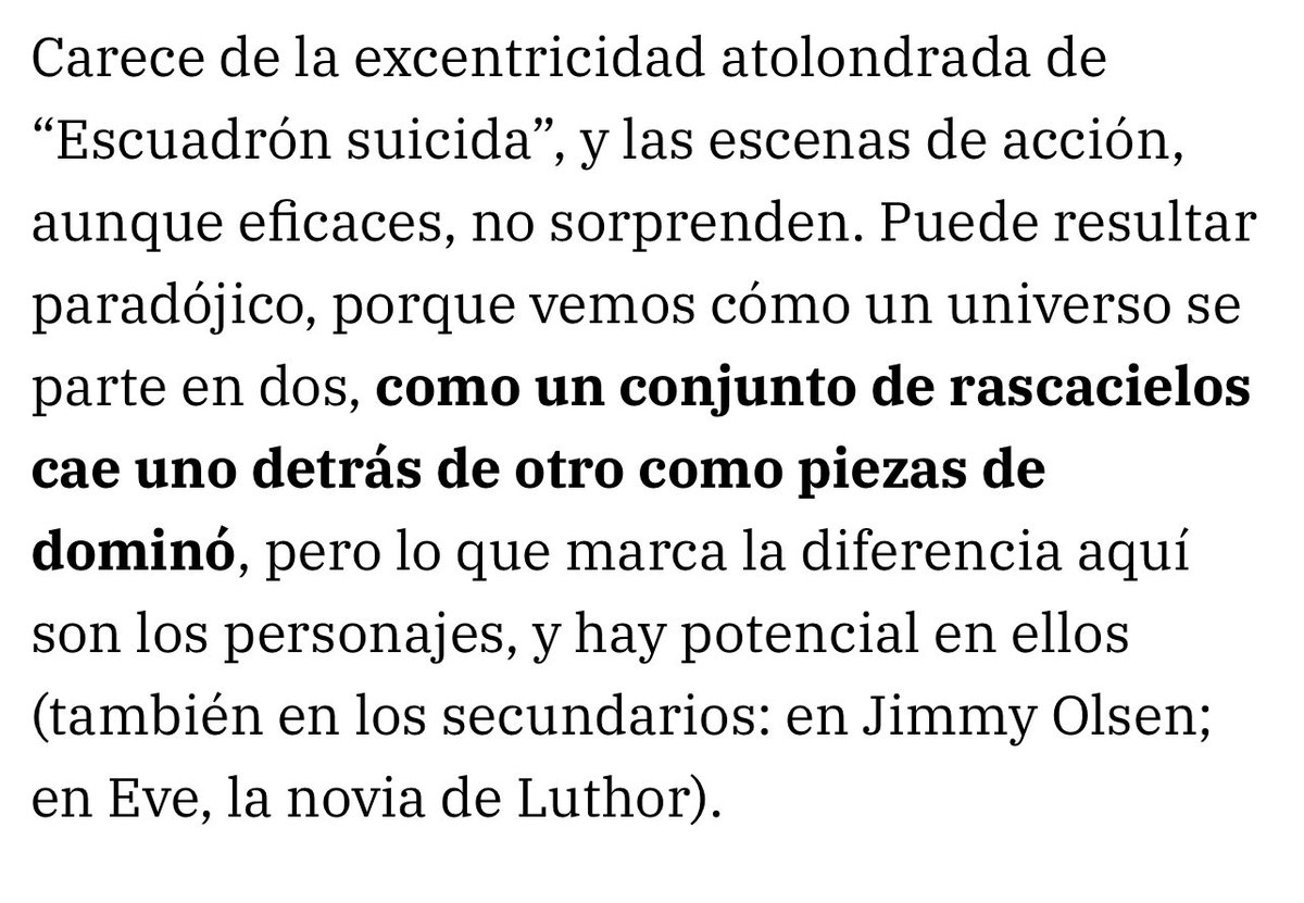 Leyendo a la gente de confianza, me espero una correcta y entretenida película, no una obra maestra.
Más de lo que me pareció Batman vs Superman o La liga de la justicia, por cierto.