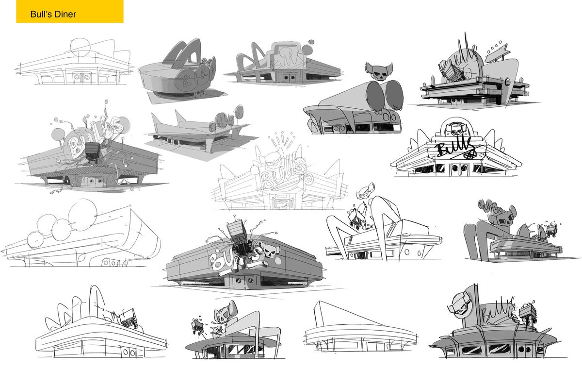 Retropolis and Bull's diner concepts
(from b0rg on artstation)