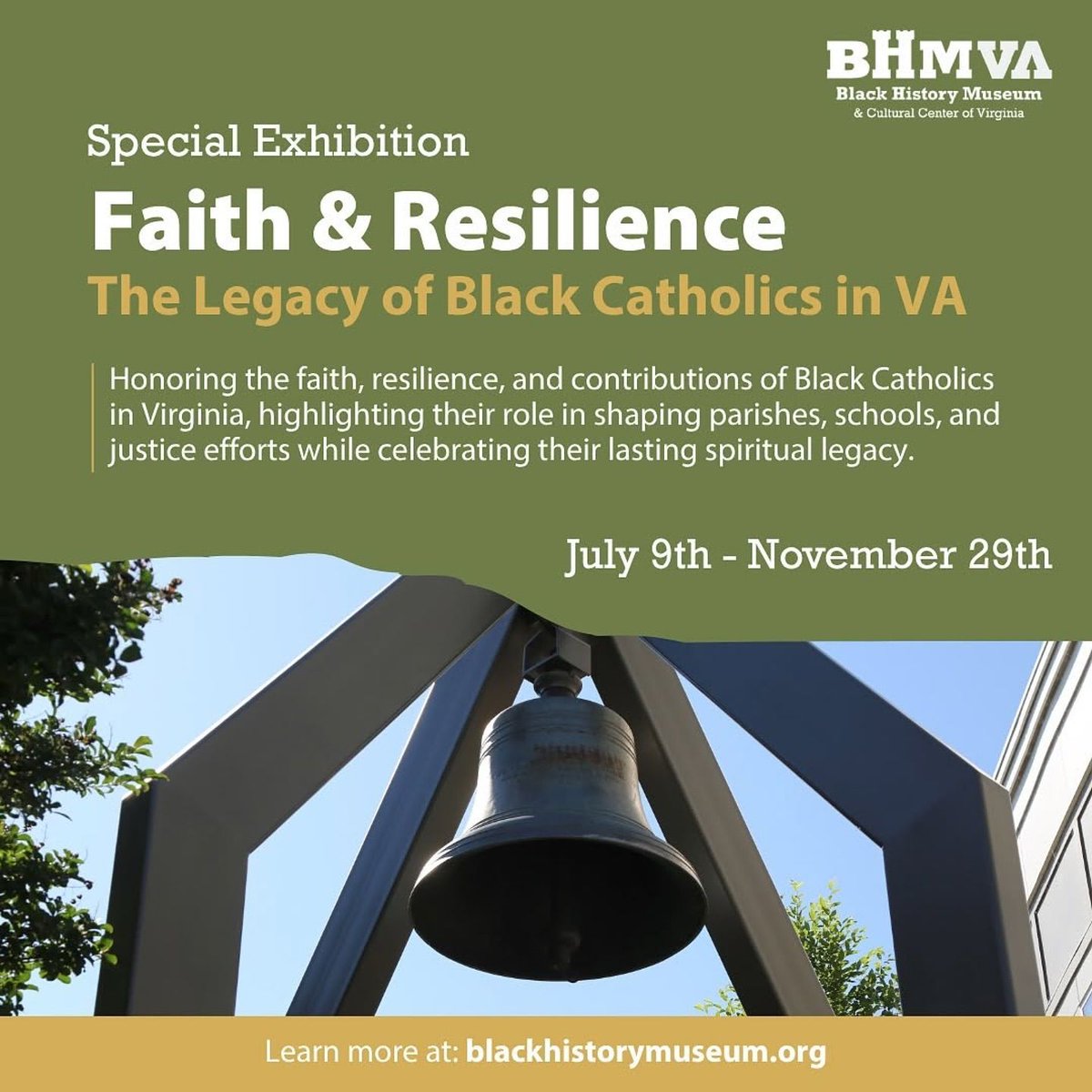 Black Catholic Messenger (@blkcathstories) on Twitter photo Virginia's Black Catholic history is on display at a new museum exhibit in Richmond—where the state's first African-American parish opened 140 years ago.
The Black History Museum and Cultural Center of Virginia will host the installation through November. blackcatholicmessenger.org/va-black-catho… Virginia's Black Catholic history is on display at a new museum exhibit in Richmond—where the state's first African-American parish opened 140 years ago.
The Black History Museum and Cultural Center of Virginia will host the installation through November. blackcatholicmessenger.org/va-black-catho…