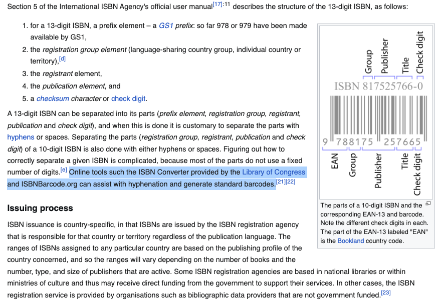 isbnbarcode's tweet photo. Thank you @Wikipedia 
https://t.co/4UNayGCS8B https://t.co/z9cVazMc0Y