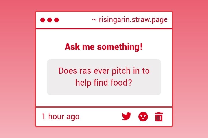 ONCE and ONCE ONLY! 

Even IF he came back with a gourmet of 3 dozens of sweet and heavenly carrot cake muffins! 

A VILLAGE WORTH OF MERLOPIANS AND VIPER SERPENTINE CHASED US DOWN FOR HOURS!

HE HURT SO MANY PEOPLE! 💔

That's why I suggested from then and on, I GET THE FOOD! 😅
