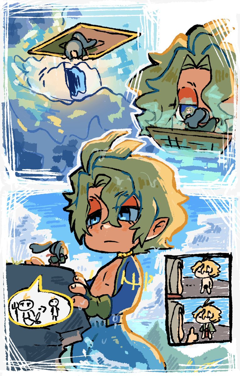 0APAP_0's tweet image. 🧜‍♂️💙
#終末のワルキューレ