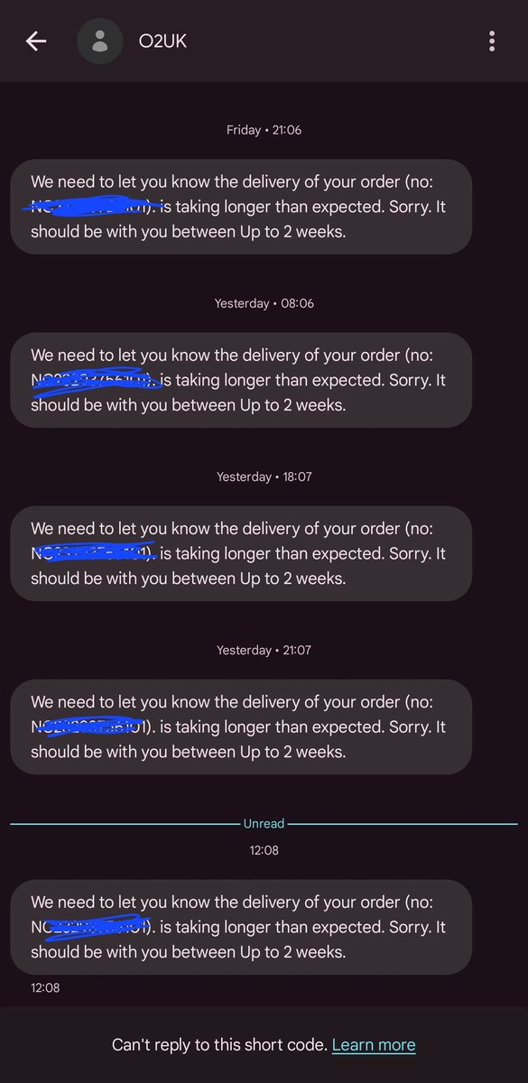 jongilluley's tweet photo. @O2 any chance you could stop sending me three sms and an email everyday telling me my pre order for the flip 7 won't be with me for two weeks when the release date is 2 weeks away as I know and understand I am waiting for two weeks. https://t.co/goaz18xVma