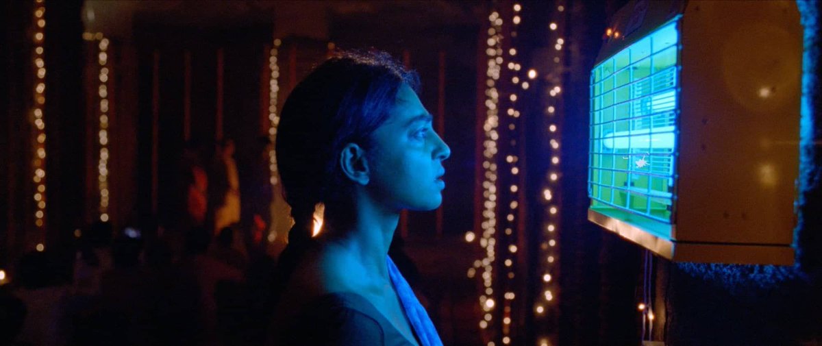 loversinmoon's tweet image. there’s just something about the color and the lighting in karan kandhari’s directorial debut, sister midnight (2024), that works on me like a moth to a flame