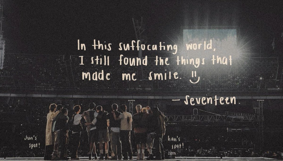 saw this in my edit archives for svt. and cant believe that in the next caratland, i’ll be scribbling more ‘spots’ for the members. 

we’ll wait for you, ot13. to infinity and beyond. 🚀
