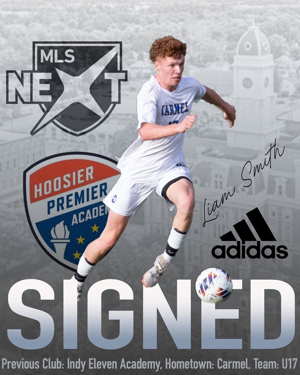 🎉Signed &amp; Ready 🎉

Future 🔒 Dreams ➡️ Action

We’re thrilled to announce that Liam Smith has committed to Hoosier Premier Academy. 

📍U17
🎯Powerful. Relentless Energy. 
🚀Next Stop: Hoosier Premier Academy

Welcome to the family, Liam. The journey starts now. 🔥

#NextGen