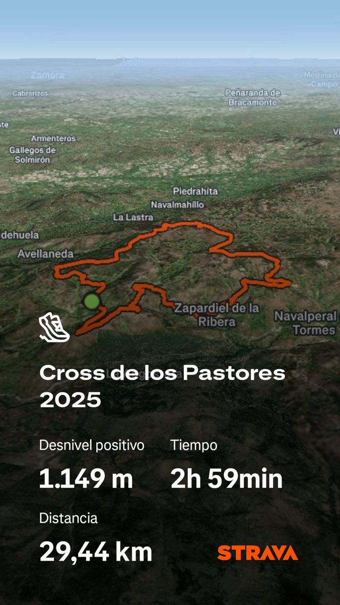 Un poquito de Gredos ayer en el <a href="/CrossPastores/">CrossdelosPastores</a>, disfrutando de las temperaturas frescas, que bajaron hasta 5°C en las zonas altas y con niebla. Maravilla de carrera, gracias al pueblo de Horcajo de la Rivera y a <a href="/pastorpondero/">Carlos MG</a> por la hospitalidad.