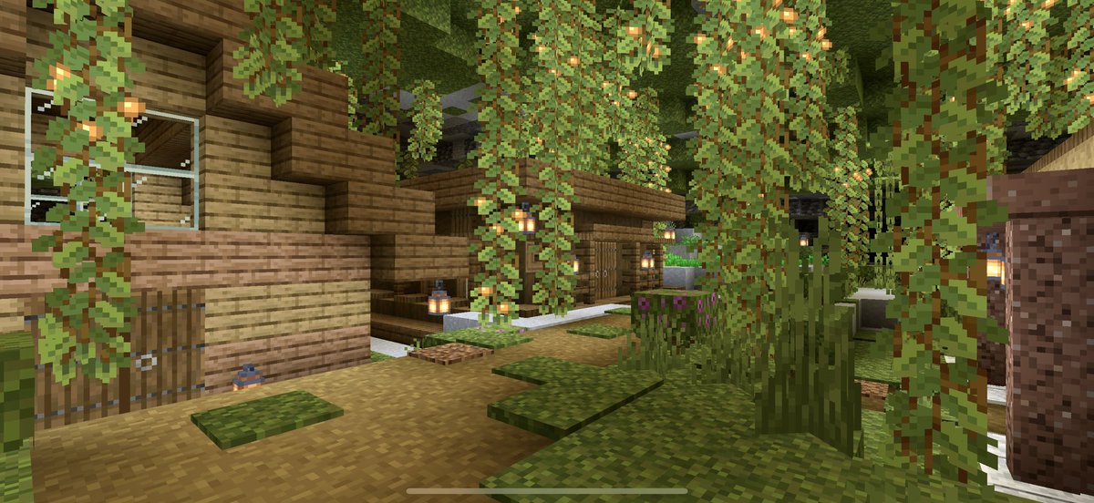 CBr2F2's tweet photo. A small town built under the ground 

This was built by me 3 years ago. I went to play my old survival world and found this, recalling many of my past memories 

#Minecraft #minecraft建築コミュ #Minecraftbuilds https://t.co/SXnjx4wITb