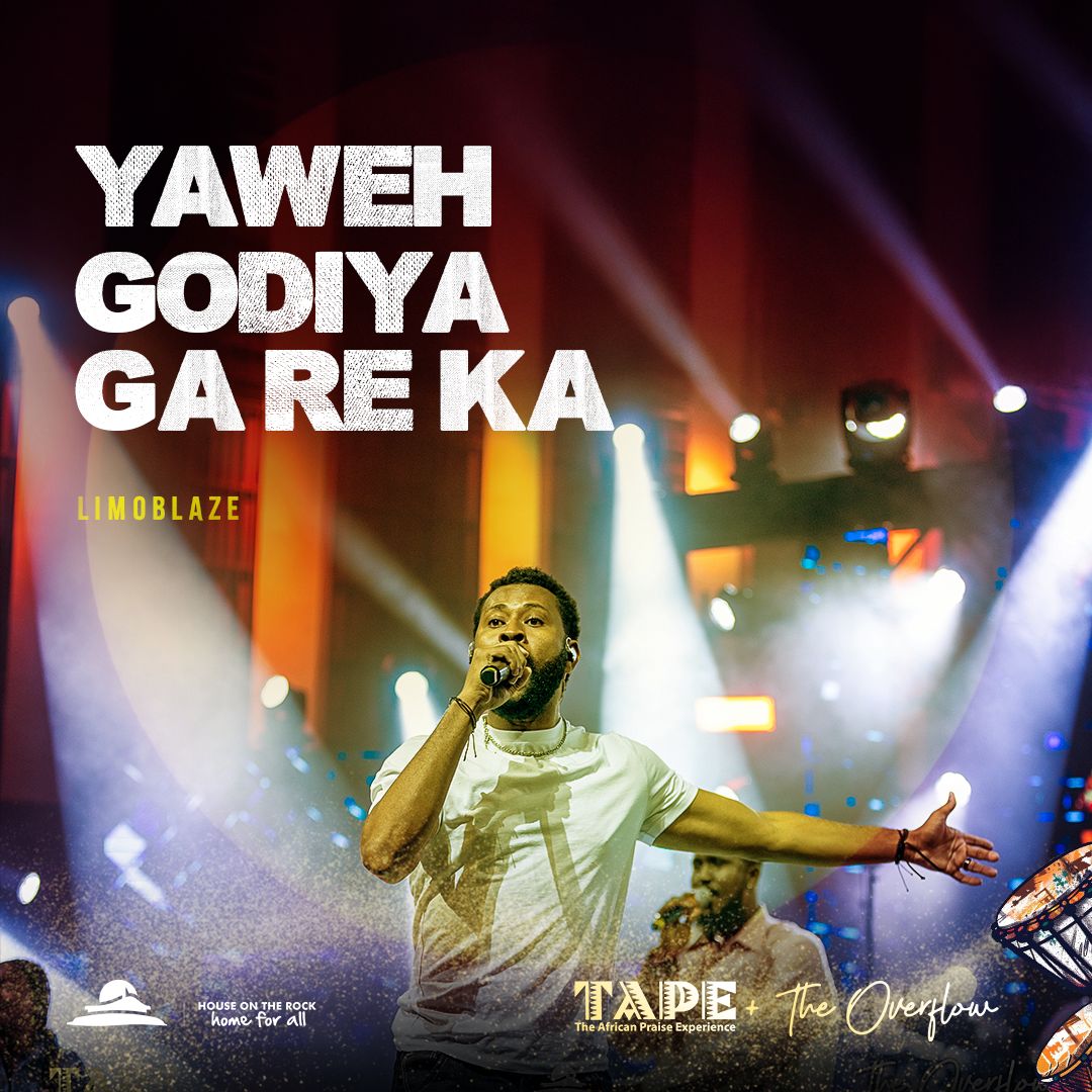 This song is Hausa. It says “Godiya ga re ka”
It means ‘Thanks be to You', ‘Thank You Lord’
Can you scream it, ‘Thank You Jesus!' 

#TAPE2025
#TAPEOverflow
#HOTRService