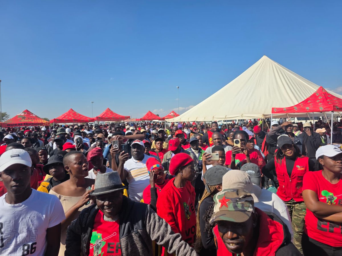 EFF_Limpopo's tweet image. ♦️Must Watch♦️
The EFF Leadership led by the President is Julius Malema have arrived at the Seshego Ward 13 Tshela Thupa Rally.We call on the community of Seshego Ward 13 to come out in their numbers on the 16th of July 2025 and #VoteEFF.
facebook.com/share/v/16st1e…