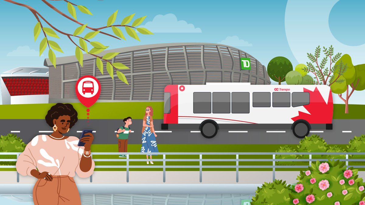 🕺Making your way to <a href="/TD_Place/">TD Place</a> to catch an event? We’ve got you covered!

Catch Routes 6 or 7 to get straight to showtime and use the Travel Planner or <a href="/transitapp/">Transit</a> for the most up-to-date information.

More info here: octranspo.com/en/ottawa-dest…