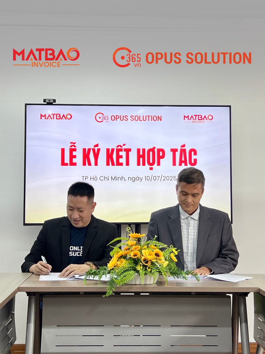 nhutcmos's tweet photo. Chúc mừng Opus Solution và Mắt Bão Corp cho những bước đi hợp tác toàn diện, mang những giải pháp với giá trị thật sự, giúp doanh nghiệp SME Việt Nam chuyển đổi số ESG mạnh mẽ trên tiêu chí: 
- Giảm chi phí 
- Tăng lợi nhuận 
- Tăng năng lực nội tại https://t.co/nFCLMEoYK2