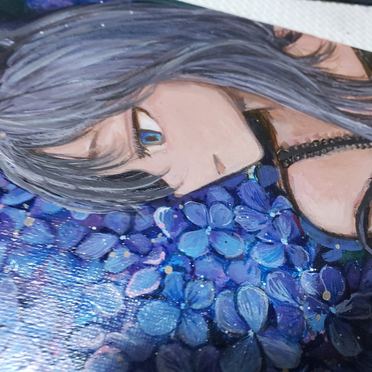 猫なのだぁ〜！展
に出した絵です。しっかり撮れてるものが無かったので見ずらいです...
<a href="/Nano_Gallery/">Nano Gallery</a> 

 #イラスト #アクリル画  #アナログイラスト