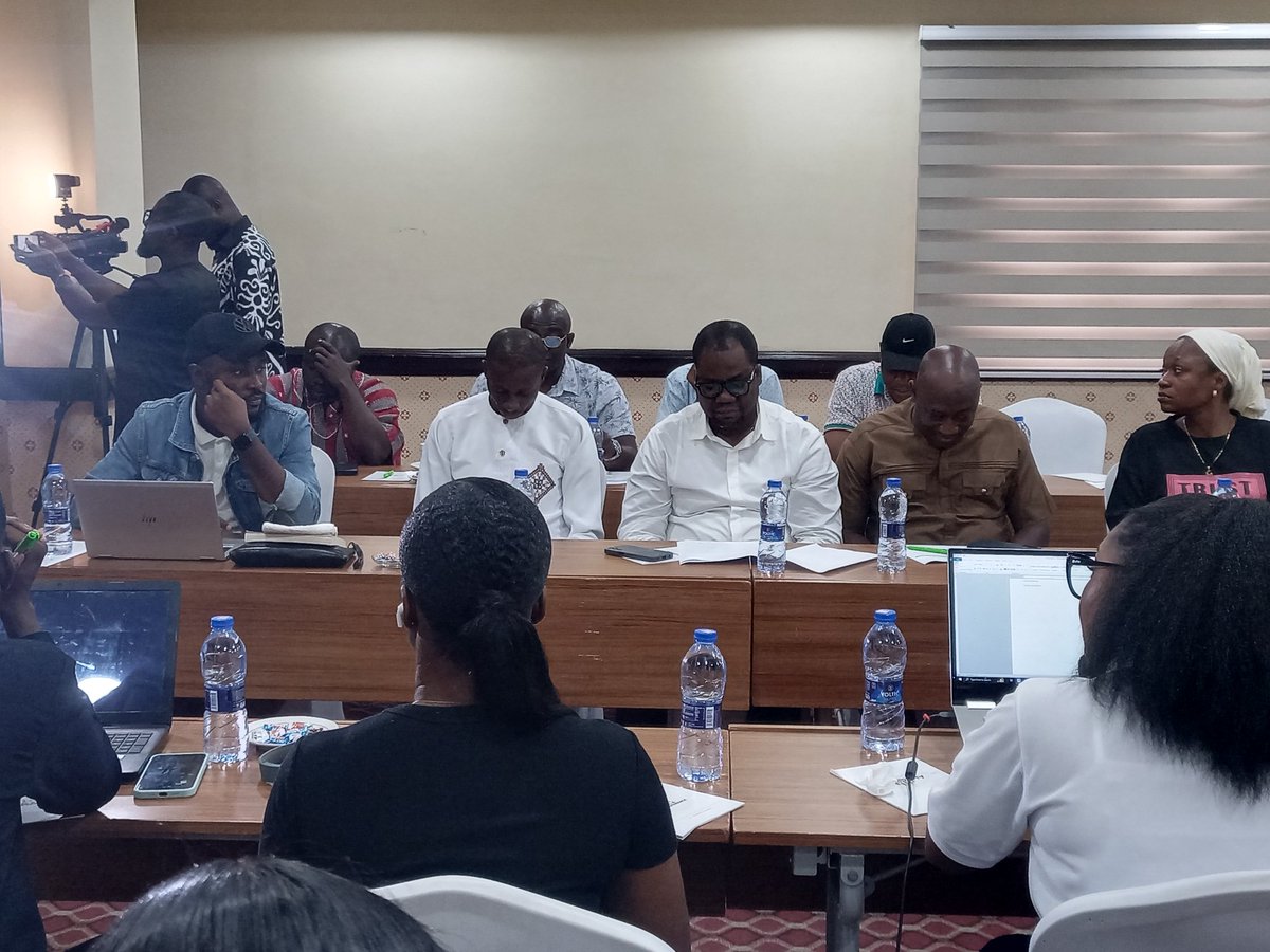 A cross section of partcipants at the 2-day workshop for the Parliamentary Press Corps organised by the Department of Media Relations of #GhParliament.

In attendance are journalists who report from the Parliament of Ghana, as well as staff of the Parliamentary Service.
