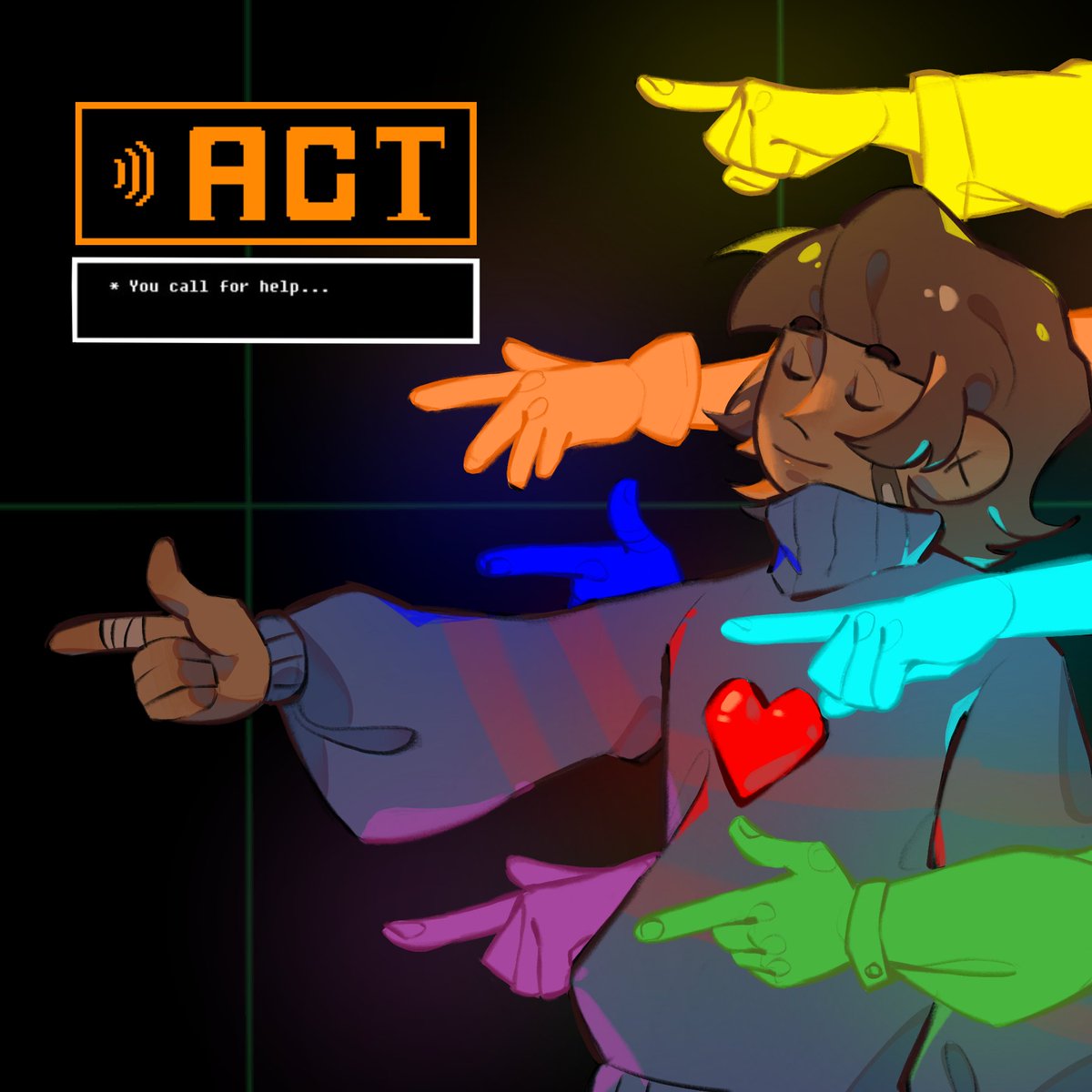 Seeing this on my fyp was such an inspiration!!!! #frisk #undertale