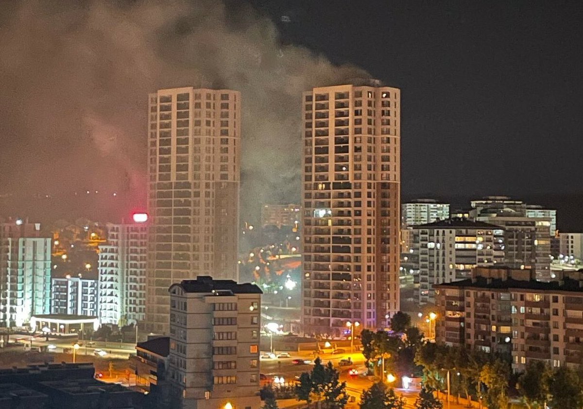 Ankara’da 26 katlı bir binada çıkan yangında, 1’i bebek 3 kişinin hayatını kaybetmesini üzülerek öğrendim. Hayatını kaybeden yurttaşlarımıza Allah’tan rahmet,  yangından etkilenen yaralılara acil şifalar dilerim.