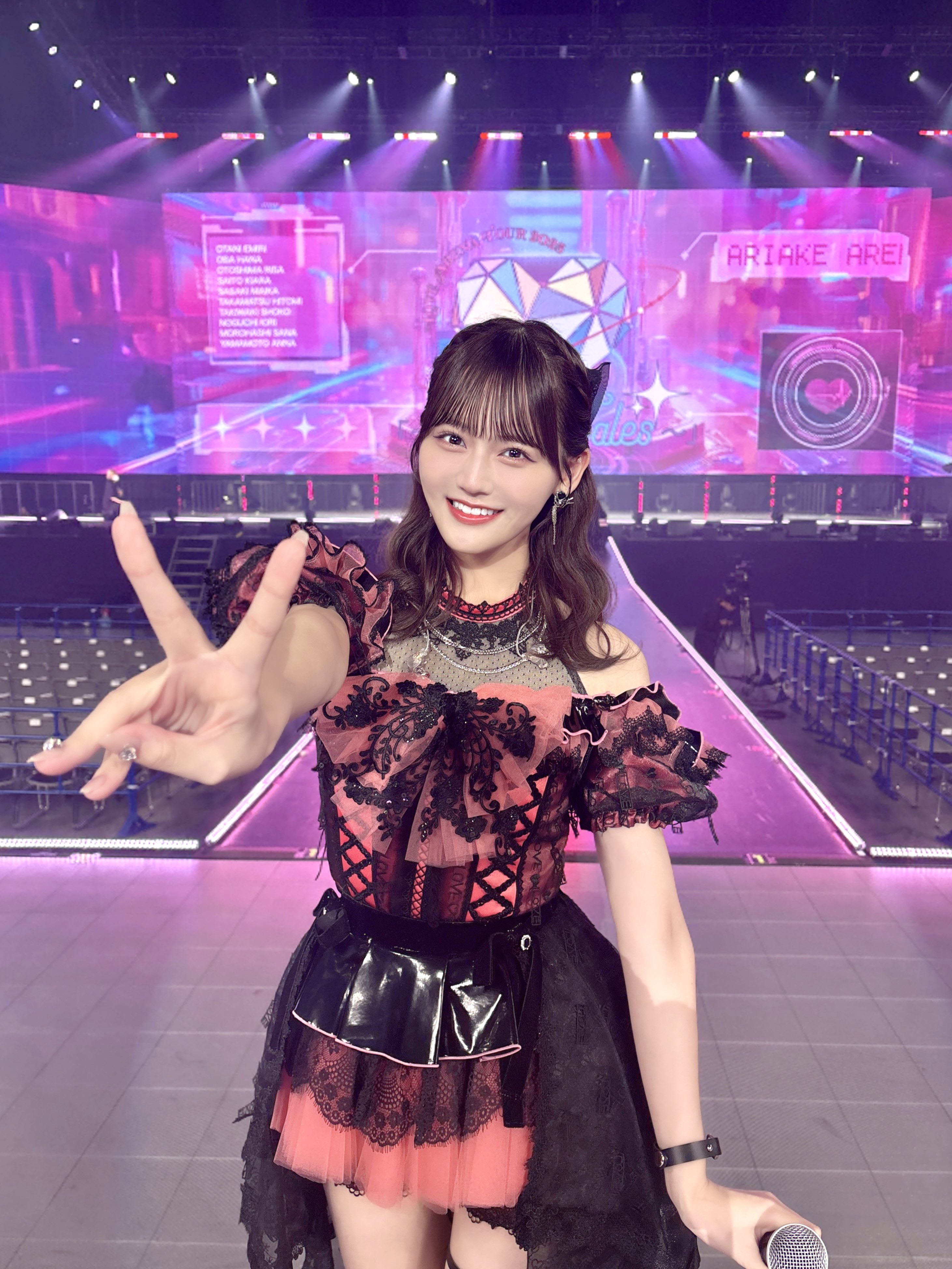 イコラブ 髙松瞳 アリーナツアー2025 黒衣装 生写真 直筆 髙松瞳 生写真 コンプ =LOVE イコラブ アリーナツアー2025衣装