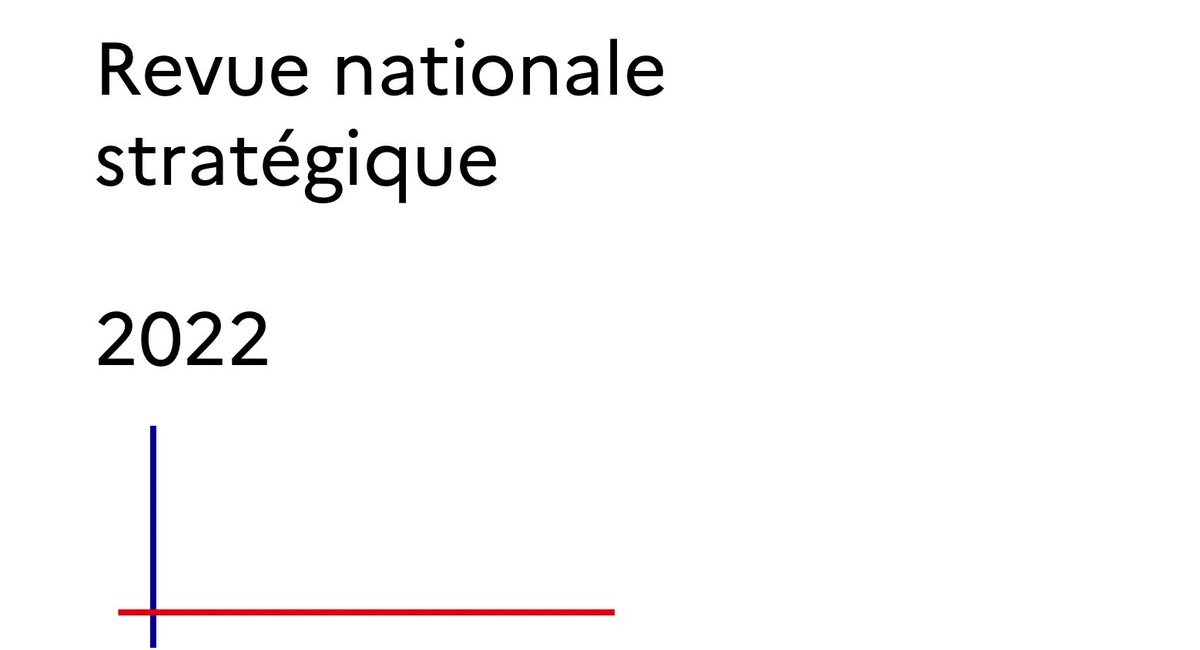 #DéfenseNationale⚔️

Un (très long) 🧵 pour questionner l’ « actualisation » de la 𝘙𝘦𝘷𝘶𝘦 𝘯𝘢𝘵𝘪𝘰𝘯𝘢𝘭𝘦 𝘴𝘵𝘳𝘢𝘵𝘦́𝘨𝘪𝘲𝘶𝘦 : sauvera-t-elle ce document médiocre ?

👇