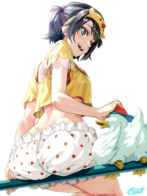 しゅばケツを狙うだんケツ #これでフォロワーさんが増えました