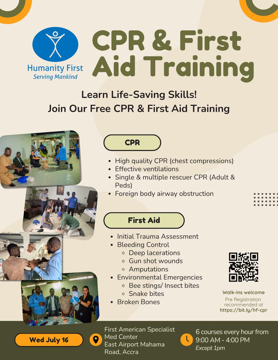 HF_Ghana's tweet photo. Our @HFUSA team of doctors is conducting its annual training from July 14th-17th, empowering local health workers and volunteers with vital medical skills.

Follow our new page for more updates.

#GlobalHealth #ServingMankind #hfghana https://t.co/iSdO66pw2g