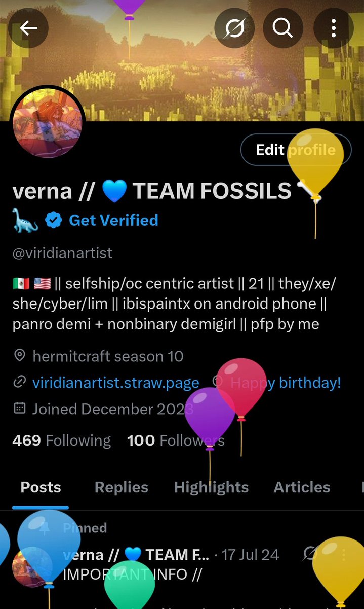 ¡¡¡ES MI CUMPLEAÑOS!!!

I'M JUST A LIL GUY AND IT'S MY BIRTHDAY!!!