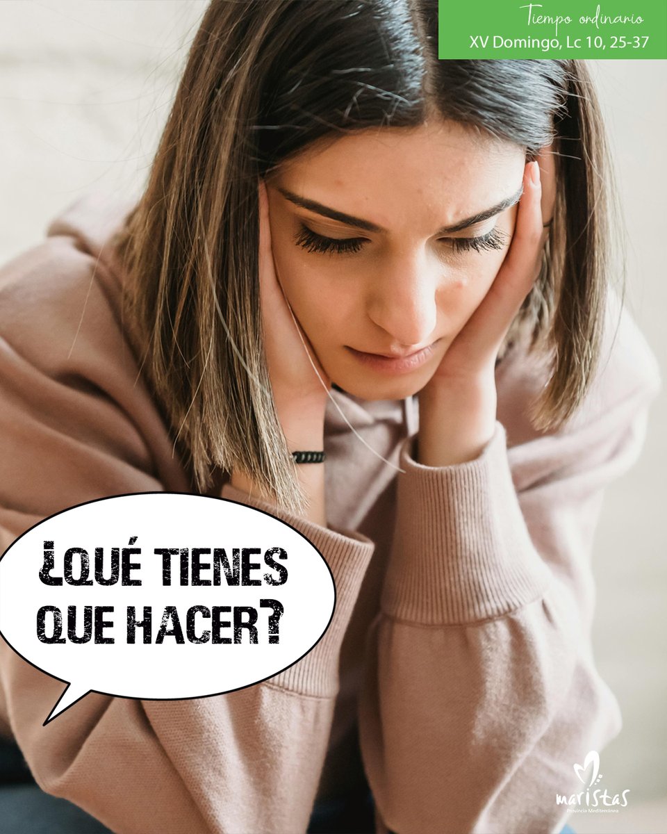 Prójimo es todo aquel con quien me encuentro en mi camino. Prójimo es aquel que me necesita. ¿Y aún te preguntas qué debes hacer? #SomosDesdeDentro #Evangeliodeldía