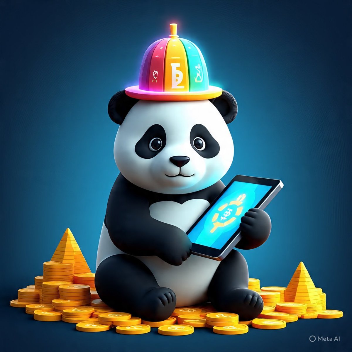 _cry_panda_'s tweet photo. "Meet Crypto Panda! 🐼👋 This adorable mascot is taking the crypto world by storm. What's your favorite crypto trend? 🤔 Share with us! #CryptoPanda #CryptoCommunity".."Panda power! 🐼💪 Crypto Panda is spreading positivity and knowledge about cryptocurrency. Stay tuned for more. https://t.co/jO5E195Hmd
