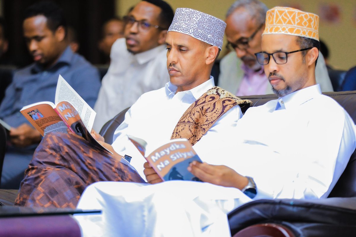 Mustafe_M_Omer's tweet photo. Attended the book launch of “Please Give us the Corpse” (Maydka Na Siiya), a heartrending tale of one family’s ordeal in 2015 in Somali Region, written by Abdi Haybe Osman, a young survivor who witnessed the horrific killing of his brother Mustafa Haybe, the arrest and torture of his elderly father and mother, and 24 other members of his family. Three of the brothers were beaten to death in front of their father in “Jail Ogaden”, while one died later after sustaining serious spinal cord injuries due to torture. 

Abdi Haybe also writes about the confiscation of 170 camels and all the prosperities of the entire extended family, and how he, as a teenage boy, disguised himself by acquiring a different name to escape persecution. 

This is by no means an isolated case. With more than 50,000 cases of serious human rights violations already documented, according to the Independent Regional Truth, Reconciliation, and Justice Commission, Abdi’s story offers a glimpse into systematic and pervasive crimes committed by TPLF and its local accomplices against the people of Somali Regional State. 

It is encouraging to see victims coming out to tell their stories, which will undoubtedly help in their healing process. Equally encouraging is that the famed Somali oral tradition is thankfully giving way to a more enduring writing tradition, especially by the youth.