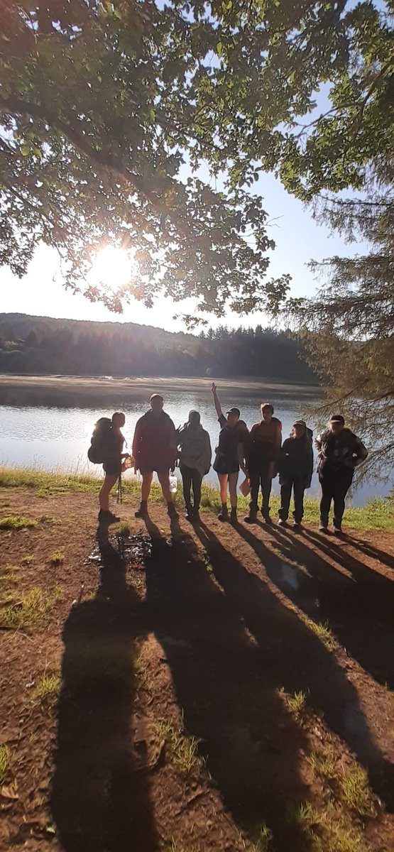 DofEMerton's tweet photo. Gold DofE groups up and walking two hours already to avoid the peak of the heat. Some pics from yesterday and groups walking up to Pen y Fan earlier https://t.co/GlvhRpb0yb