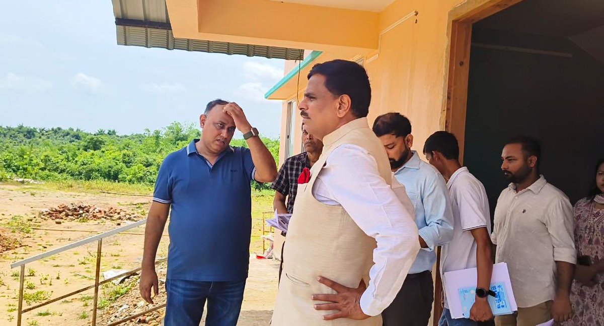 Another key focus during my visit to Barak Valley was the inspection of the New Model Women’s College at Ramakrishnanagar — one of nine such institutions being constructed across Assam, as envisioned by Hon’ble Chief Minister Dr. <a href="/himantabiswa/">Himanta Biswa Sarma</a> , each at a cost of ₹25.25 crore.