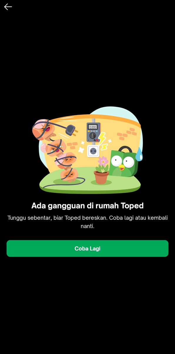 anombgsp's tweet photo. dulu paling jarang liat error kaya gini makanya pilih make tokped, lah skrg ancur ancuran semua hadeh https://t.co/VVjVMFabZl