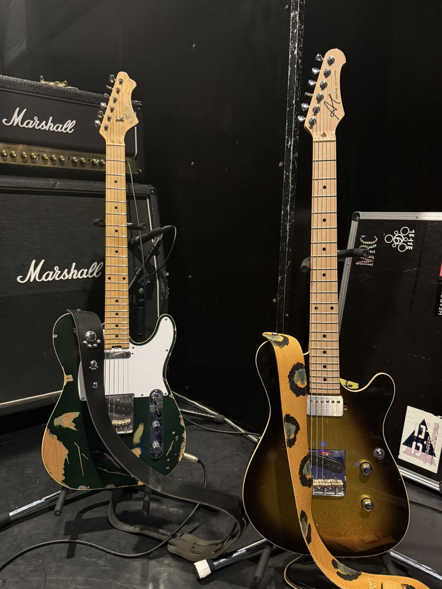 先日のSHINさんサポートで使用したギターはINFINITEのTrad-T Fullsize