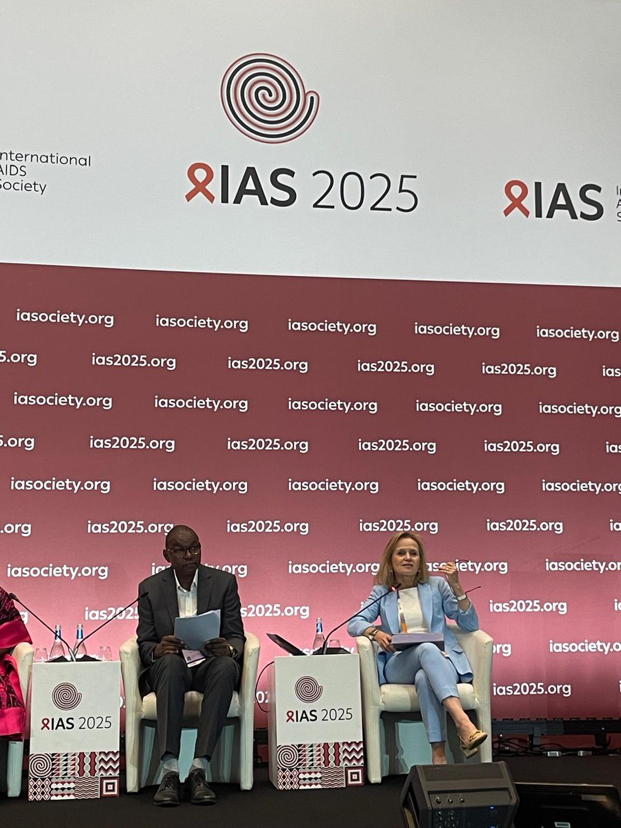 IAS - the International AIDS Society (@iasociety) on Twitter photo Past IAS President <a href="/ProfSharonLewin/">Sharon Lewin</a> 🇦🇺 and @SANTHEAfrica’s <a href="/Thumbi_Ndungu/">Prof. Thumbi Ndung'u</a> 🇿🇦 welcome delegates and present the agenda for today's #IAS2025 pre-conference, “Co-infections, viral and host diversity: Impact on HIV cure”!
iasociety.org/conferences/ia… Past IAS President <a href="/ProfSharonLewin/">Sharon Lewin</a> 🇦🇺 and @SANTHEAfrica’s <a href="/Thumbi_Ndungu/">Prof. Thumbi Ndung'u</a> 🇿🇦 welcome delegates and present the agenda for today's #IAS2025 pre-conference, “Co-infections, viral and host diversity: Impact on HIV cure”!
iasociety.org/conferences/ia…