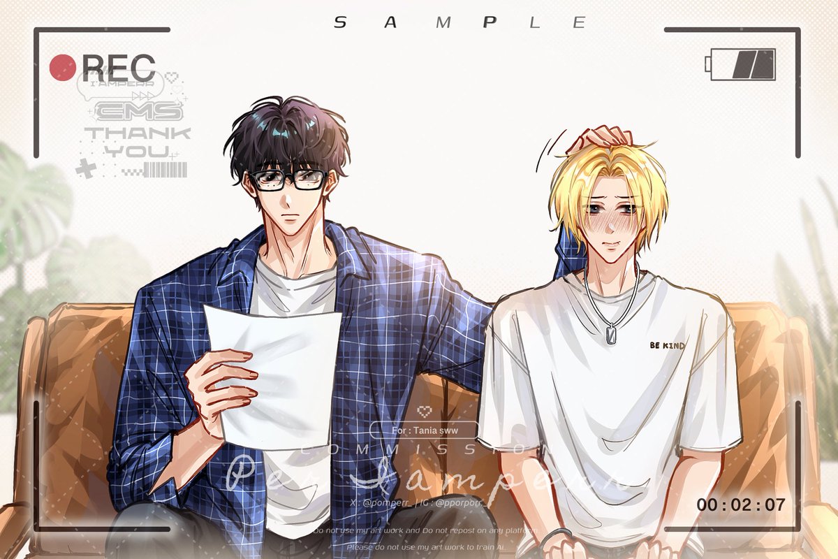 iampercms's tweet image. 🧸SAMPLE : 
——————

• commission 
(Illustration by : iamperr )
——— Thank you 🎀✨
#iamperrCMS