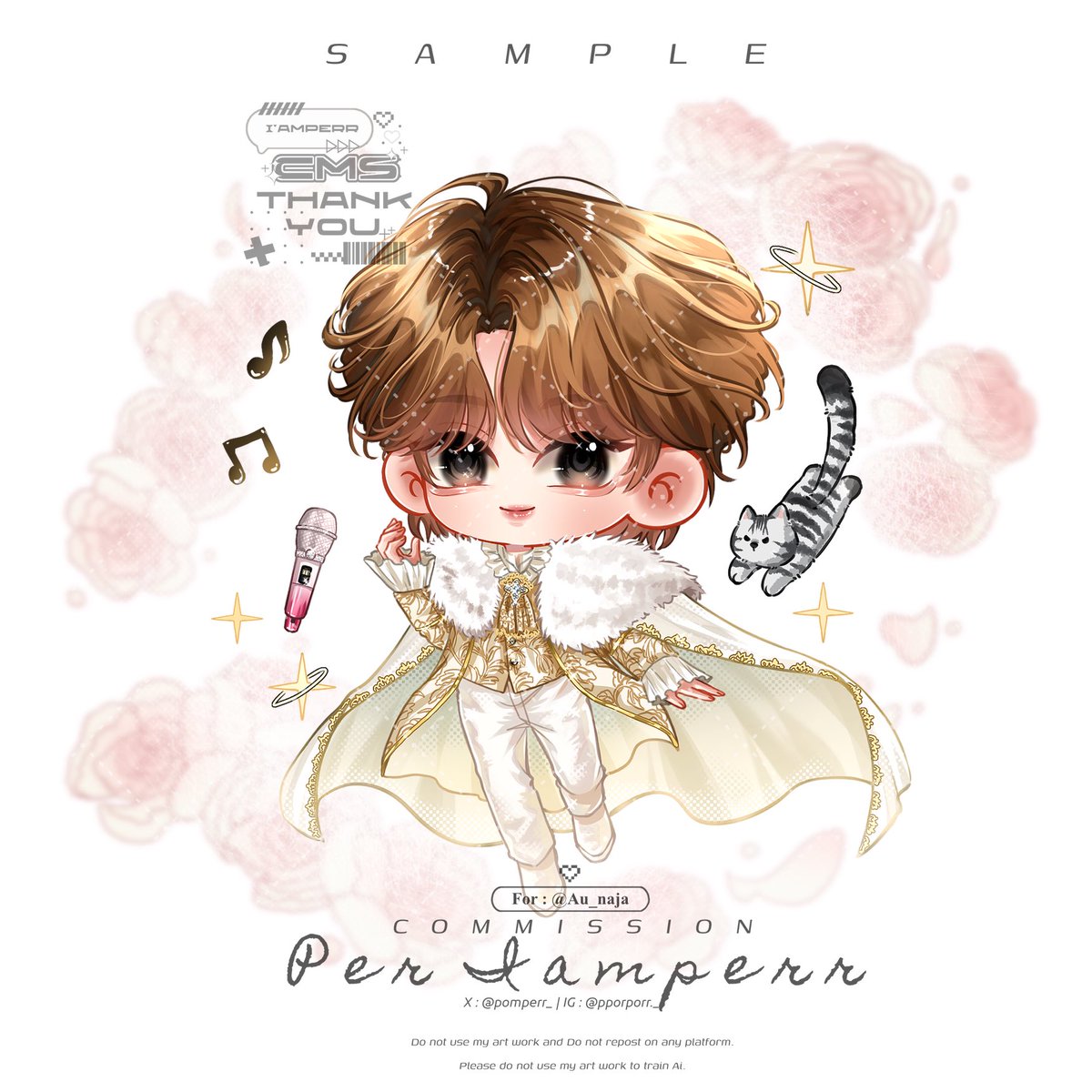 iampercms's tweet image. 🧸SAMPLE : สเกลจิบิเต็มตัว
—————————————

• commission 
(Illustration by : iamperr )
——— Thank you 🎀✨
#iamperrCMS