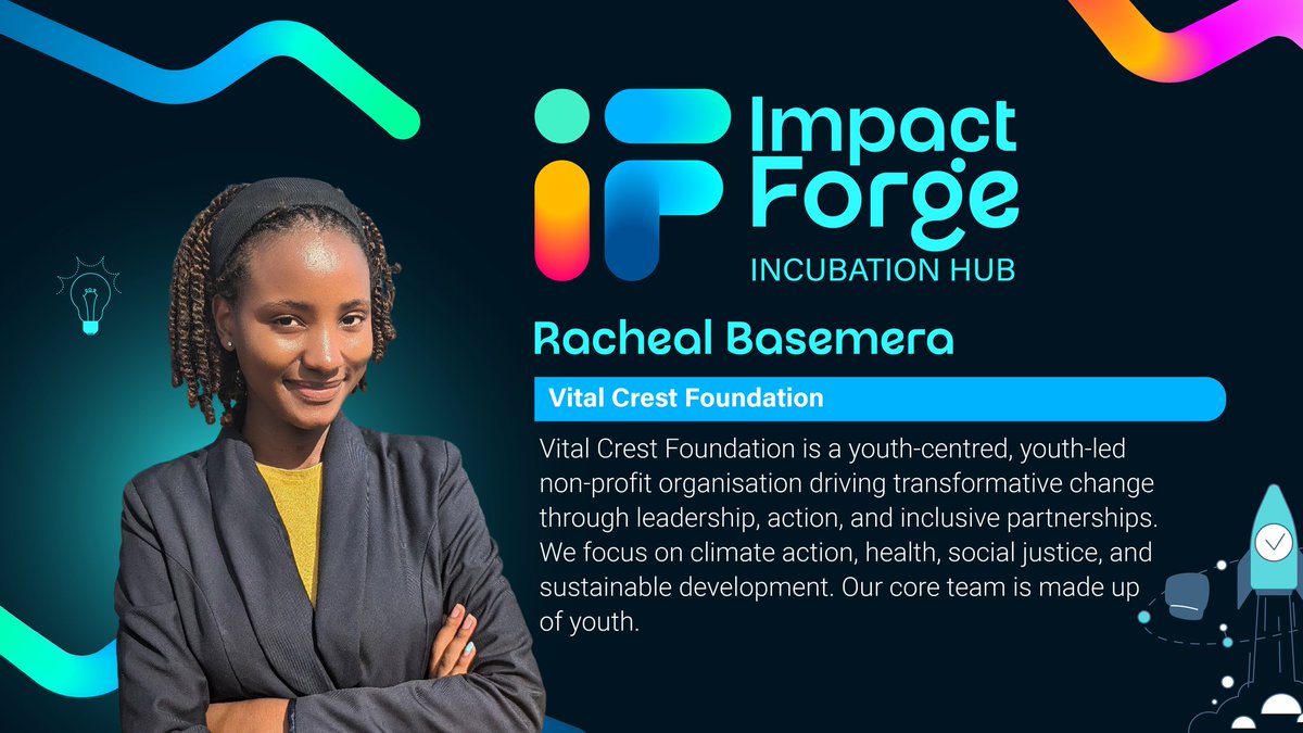 Racheal Basemera (@basemeraracheal) on Twitter photo Excited to share that <a href="/TheVitalCrest/">The Vital Crest Foundation</a> was selected to be among the 15 young founders to join the impact forge incubation Hub <a href="/reachahand/">Reach A Hand Uganda</a> as a representative of <a href="/TheVitalCrest/">The Vital Crest Foundation</a>, l'm proud to be part of this journey as we drive change in our communities.
#reachahand #climatechange Excited to share that <a href="/TheVitalCrest/">The Vital Crest Foundation</a> was selected to be among the 15 young founders to join the impact forge incubation Hub <a href="/reachahand/">Reach A Hand Uganda</a> as a representative of <a href="/TheVitalCrest/">The Vital Crest Foundation</a>, l'm proud to be part of this journey as we drive change in our communities.
#reachahand #climatechange