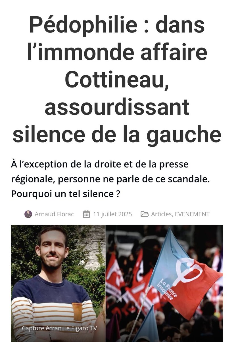 CordierAlice2's tweet photo. Si le RN est responsable de ses candidats qui portent des casquettes nazies …

alors que dire de LFI et de leurs candidats qui sodomisent des bébés de 5 mois ? https://t.co/bkXk5h6mqM