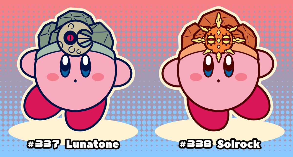 p_fritzart's tweet image. Lunatone, Solrock. Barboach, Whiscash. Corphish Crawdaunt. Baltoy, Claydol.