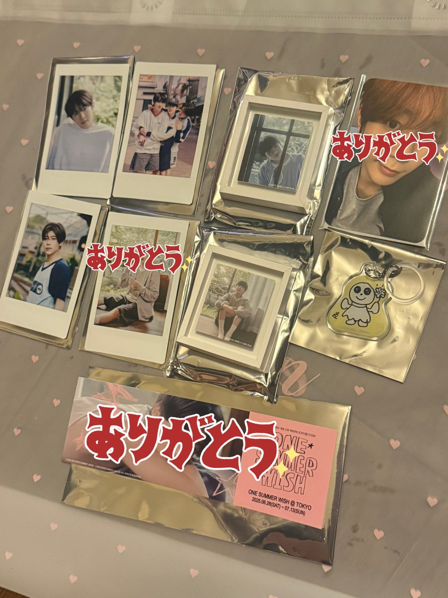 munimaruuu's tweet photo. NCT WISH THE 1ST PHOTO EXHIBITION ONE SUMMER WISH 展示会 写真展 交換 nctwish うぃし

【譲】画像のものの同種

【求】 ユウシ同種のもの、又は買取

ペンミ2日目又は郵送での交換希望です。
お心当たりある方DMお願いいたします。 https://t.co/L8EqrpUOQA