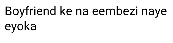 SirGomalaka's tweet photo. Eyoka lya nyoko? https://t.co/dfnRiYri7h